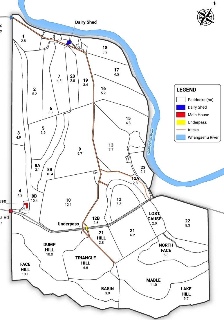 Paddock Map Detail