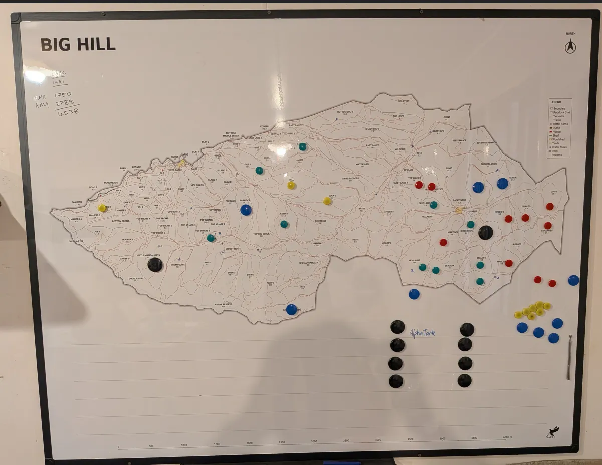 Whiteboard Farm Map